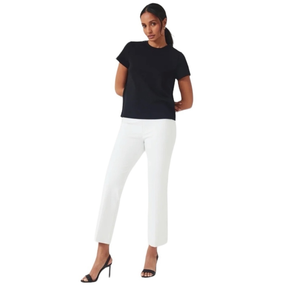 Spanx On-the-Go Kick Flare Pant Ultimate Opacity Silver Lining Technology L Tall